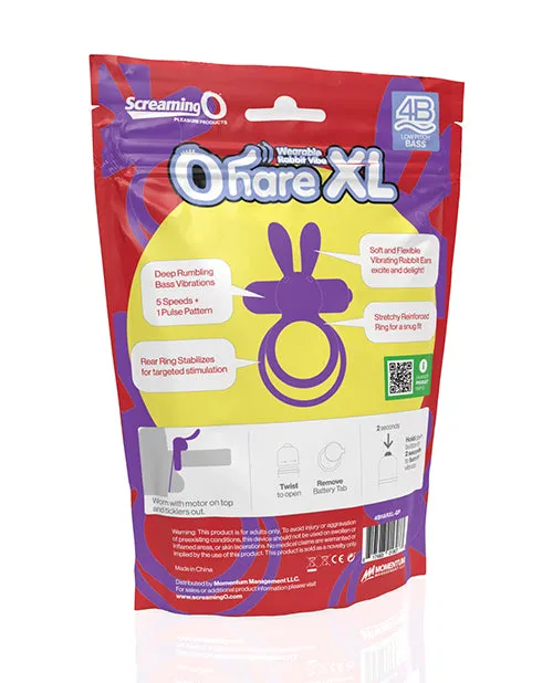 Bushman Products Male Sex Toys Screaming O 4B Ohare XL Grape
