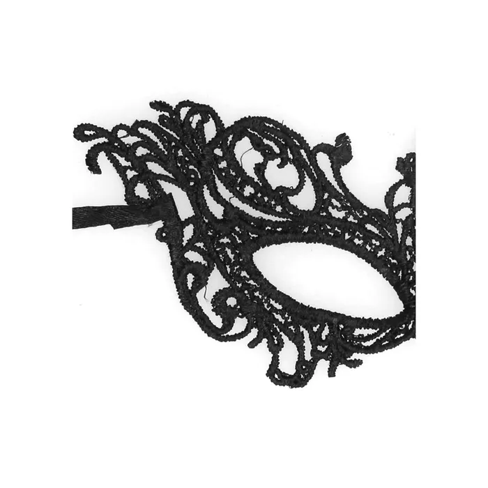 Anal Shots Toys Ouch Royal Black Lace Mask Anal Shots Toys Ouch Royal Black Lace Mask