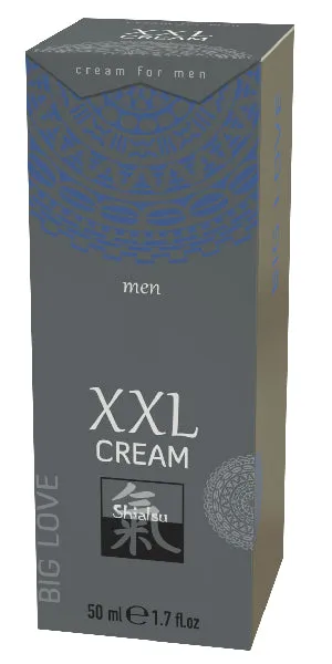 Vibrators Shiatsu XXL Cream GinkoGinseng And Japanese Mint 50ml Hot