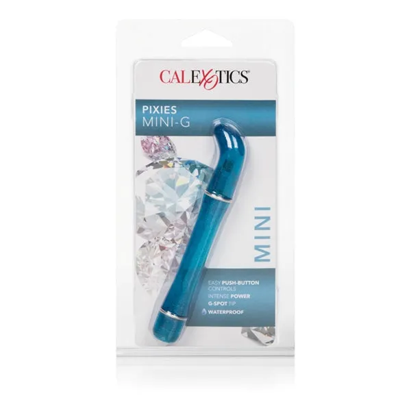 California Exotic Novelties Pixies Mini G Blue WP Vibrators