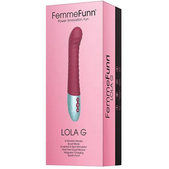 Female Sex Toys Lola G Super Soft Vibrator Femme Funn