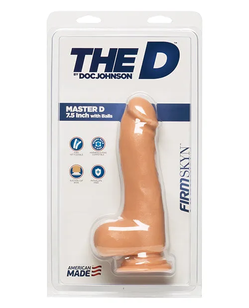 The D 75 Master D Wballs Doc Johnson Dildos