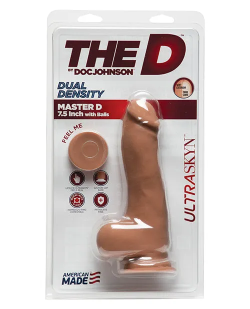 The D 75 Master D Wballs Doc Johnson Dildos
