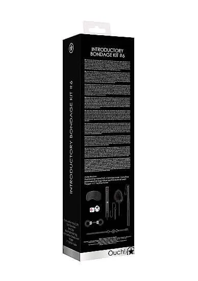 Couples SHOTS AMERICA Ouch Introductory Bondage Kit number 6 Black from Shots Toys