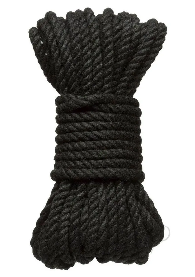 Vibrators Doc Johnson Enterprises Merci Hogtied Bind and Tie Hemp Bondage Rope 30 Feet of Natural Strength and Pleasure