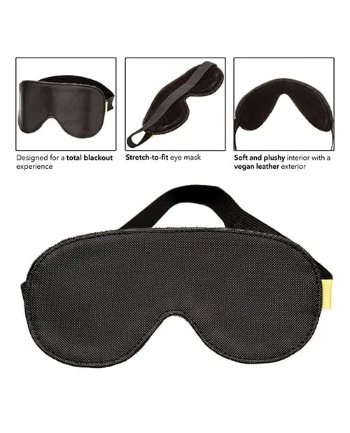 Boundless Blackout Eye Mask Black CalExotics Anal Boundless Blackout Eye Mask Black CalExotics Anal
