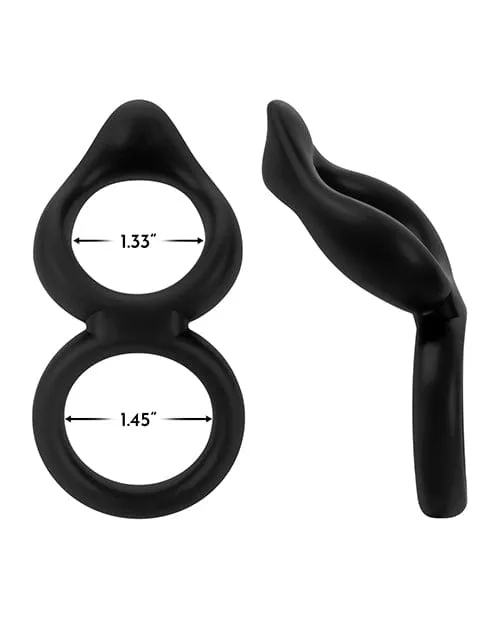 Forto Male Sex Toys Forto F88 Double Ring Liquid Silicone Cock Ring Forto Male Sex Toys Forto F88 Double Ring Liquid Silicone Cock Ring