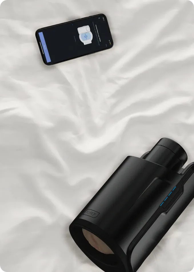 Kiiroo Male Sex Toys Kiiroo Keon Interactive Automatic Masturbator Stroker Set