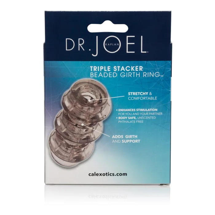 Male Sex Toys Dr Joel Kaplan Beaded Girth Ring Triple Stacker CalExotics Male Sex Toys Dr Joel Kaplan Beaded Girth Ring Triple Stacker CalExotics