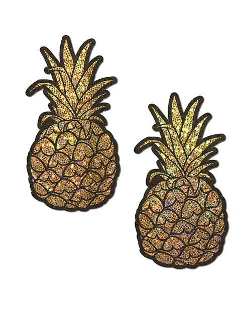 Vibrators Pastease Pastease Premium Glitter Pineapple Gold OS