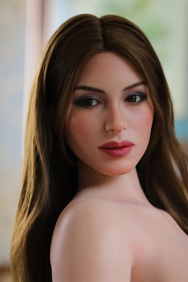 153cm5ft Ecup BBW Silicone Head Sex Doll Adele Starpery Doll Male Sex Toys