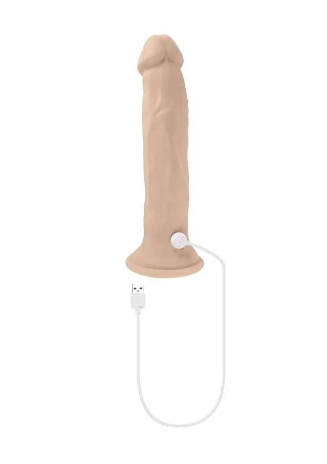 Evolved In Thrust We Trust Rechargeable Silicone Dildo with Remote Female Sex Toys