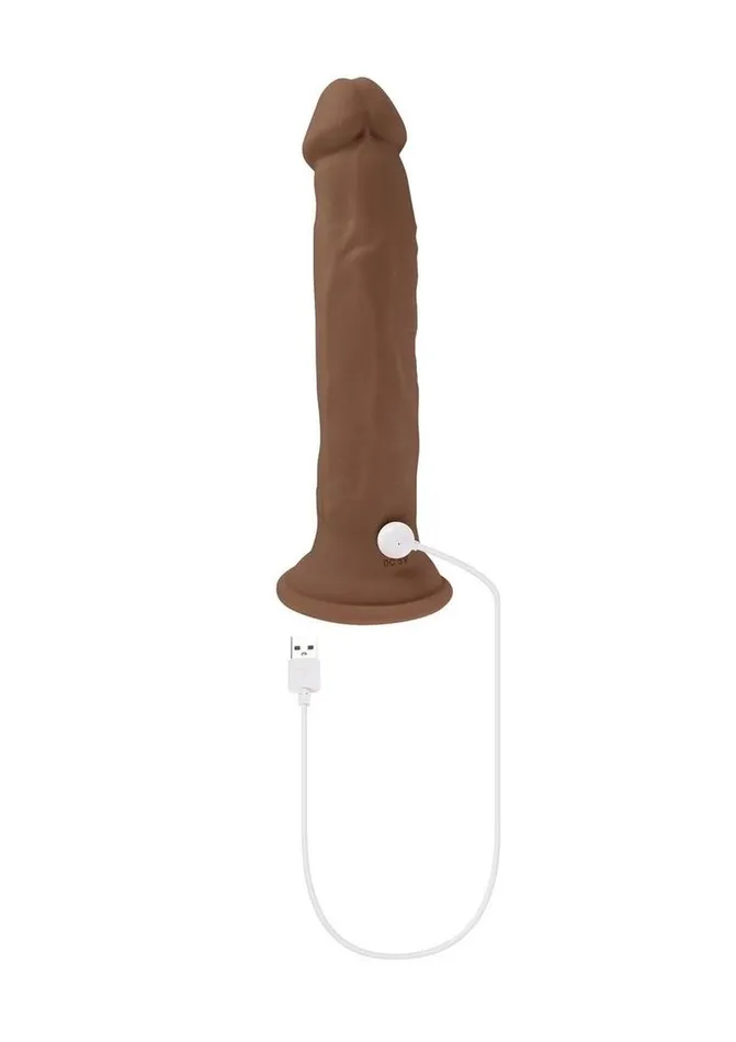 Evolved In Thrust We Trust Rechargeable Silicone Dildo with Remote Female Sex Toys