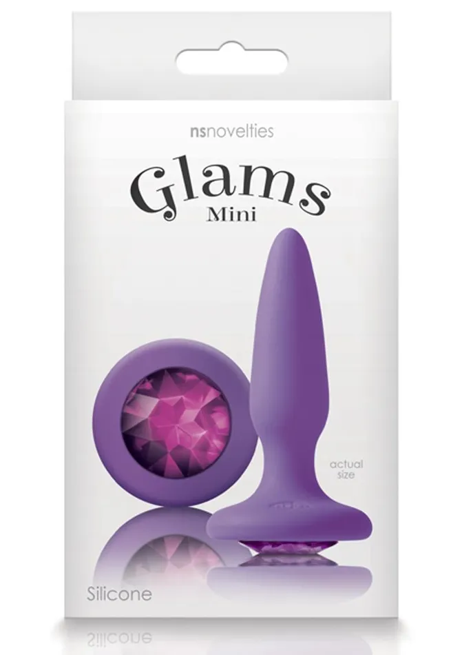 Glams Mini Silicone Butt Plug Glams Anal Glams Mini Silicone Butt Plug Glams Anal