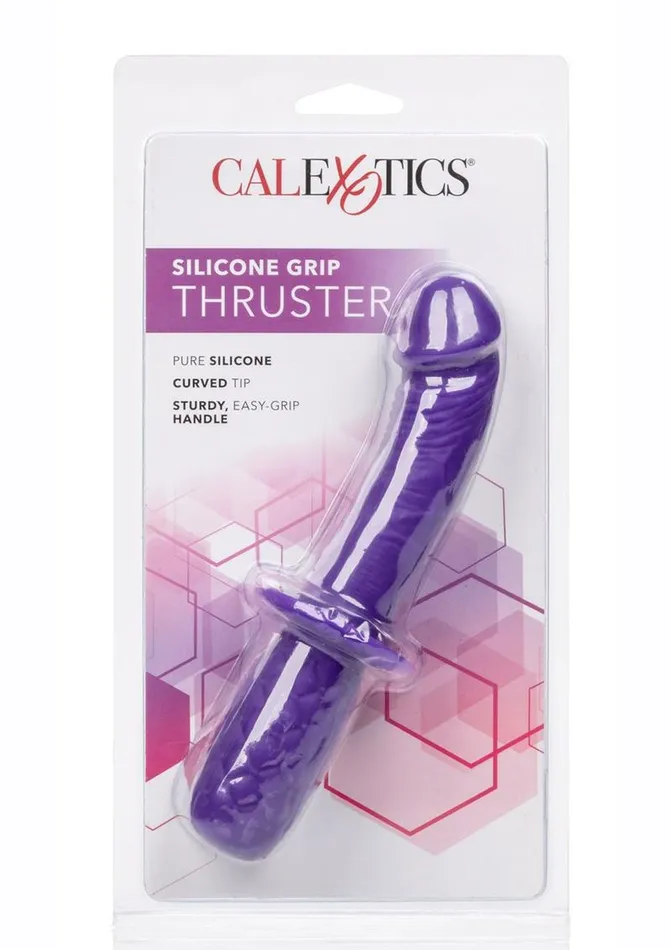 Playful Dongs Anal Silicone Grip Thruster Purple Probe Playful Dongs Anal Silicone Grip Thruster Purple Probe
