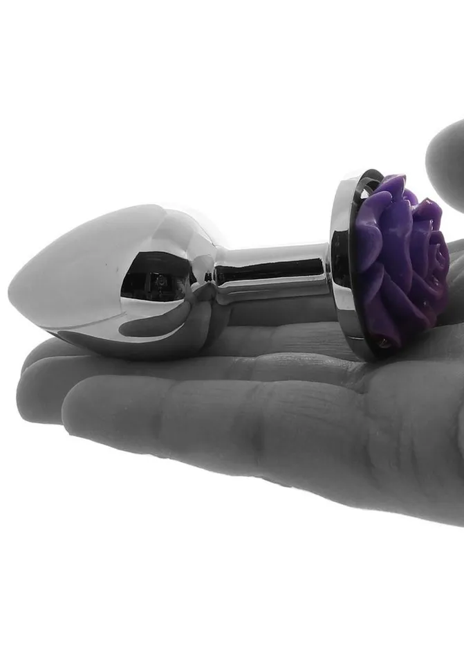 Rear Assets Anal Rear Assets Rose Aluminum Anal Plug