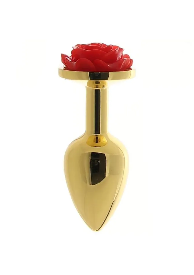 Rear Assets Anal Rear Assets Rose Aluminum Anal Plug