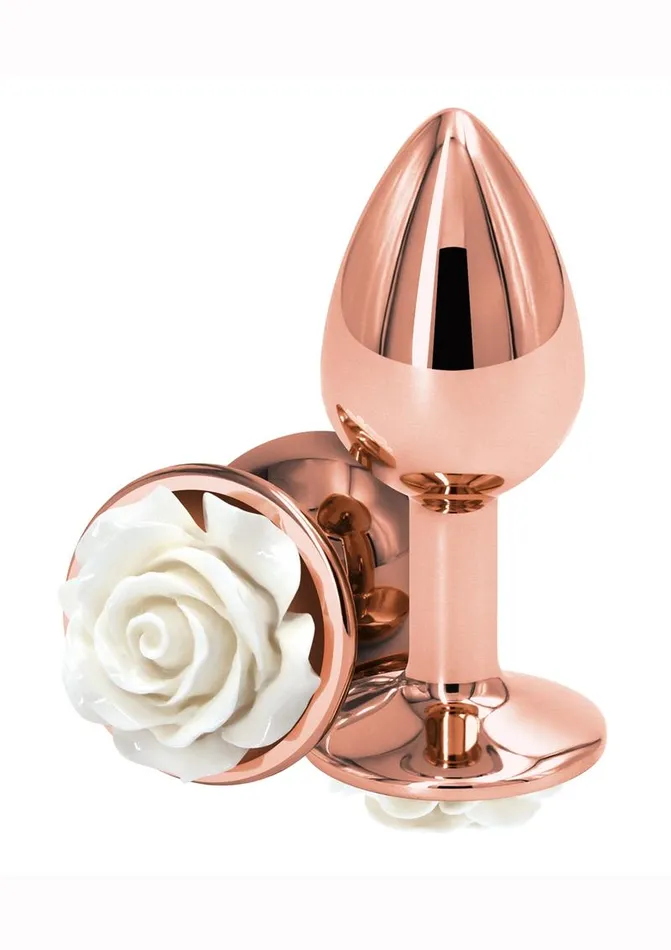 Rear Assets Anal Rear Assets Rose Aluminum Anal Plug