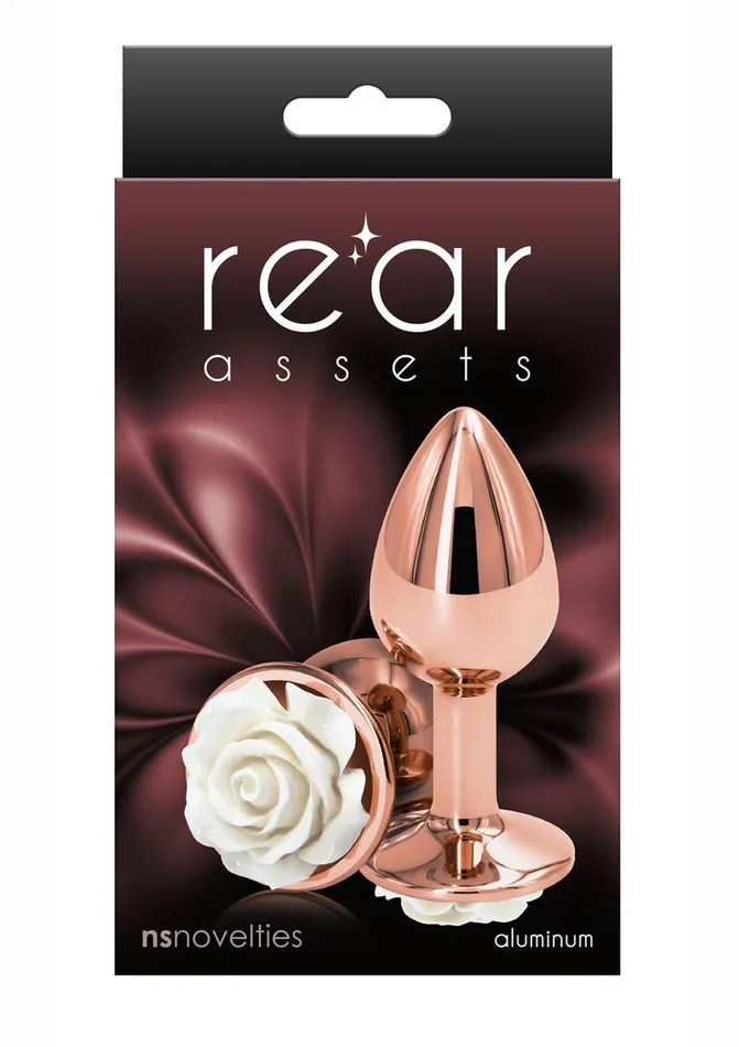 Rear Assets Anal Rear Assets Rose Aluminum Anal Plug