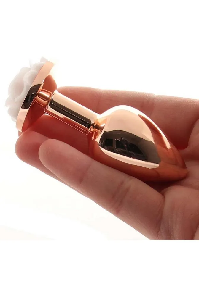 Rear Assets Anal Rear Assets Rose Aluminum Anal Plug