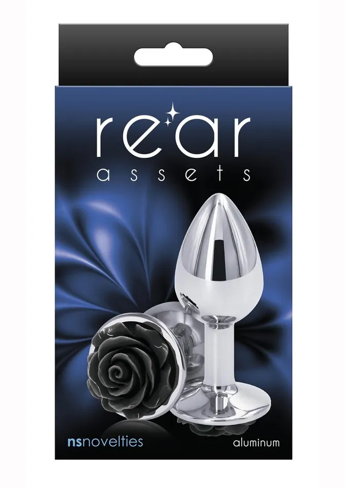 Rear Assets Anal Rear Assets Rose Aluminum Anal Plug