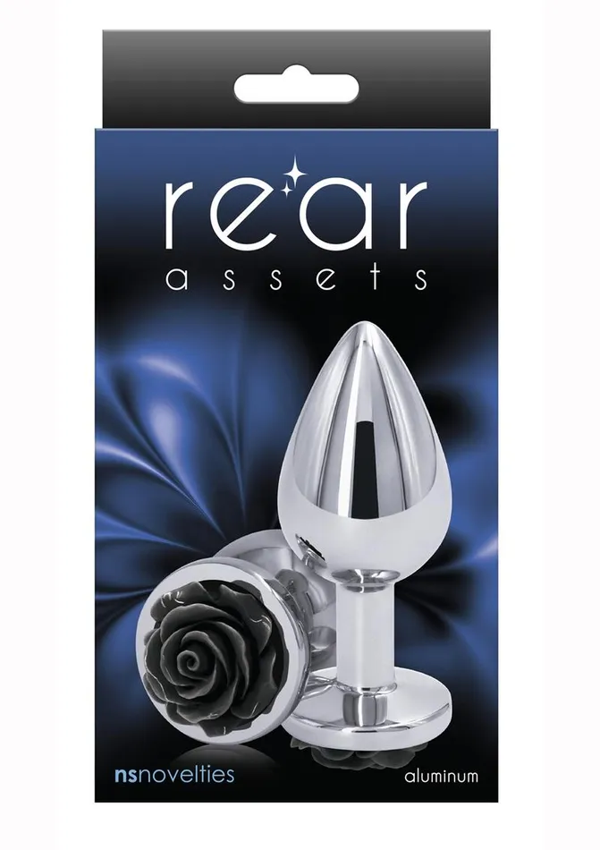 Rear Assets Anal Rear Assets Rose Aluminum Anal Plug