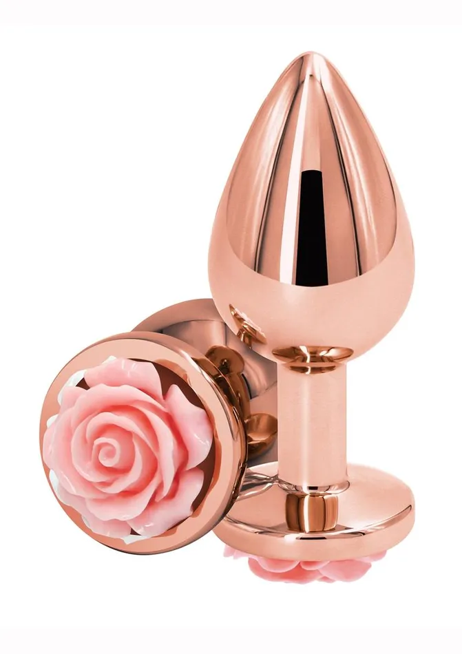 Rear Assets Anal Rear Assets Rose Aluminum Anal Plug