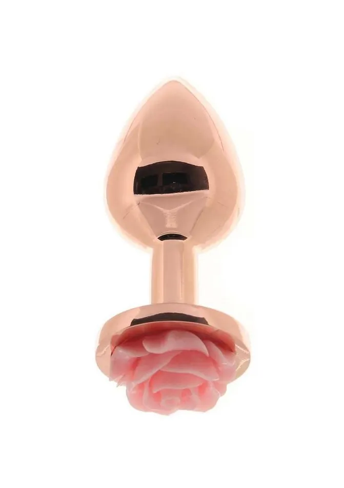 Rear Assets Anal Rear Assets Rose Aluminum Anal Plug