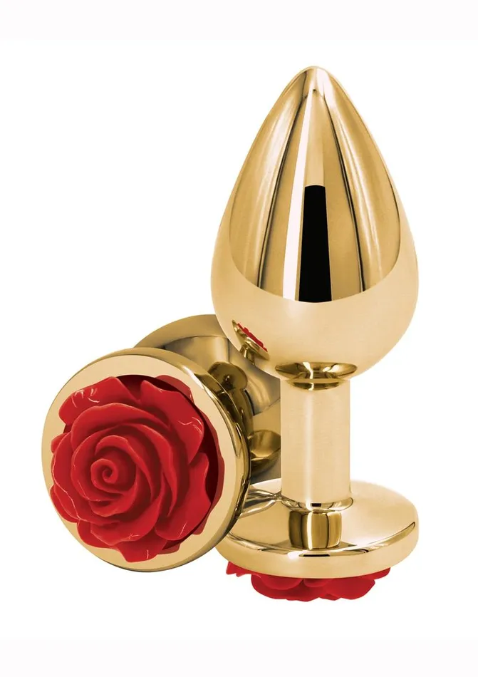 Rear Assets Anal Rear Assets Rose Aluminum Anal Plug
