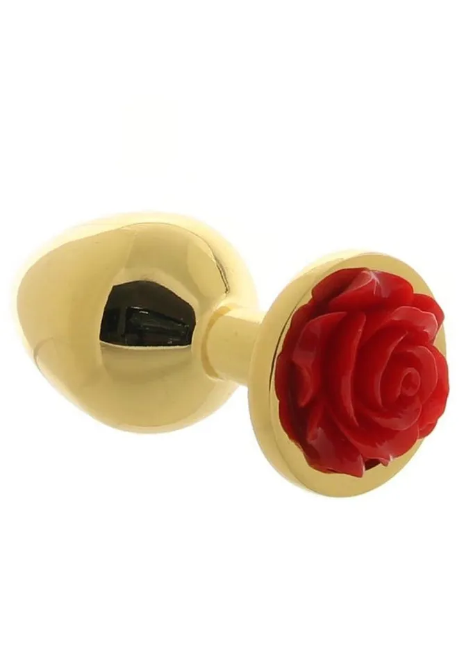 Rear Assets Anal Rear Assets Rose Aluminum Anal Plug