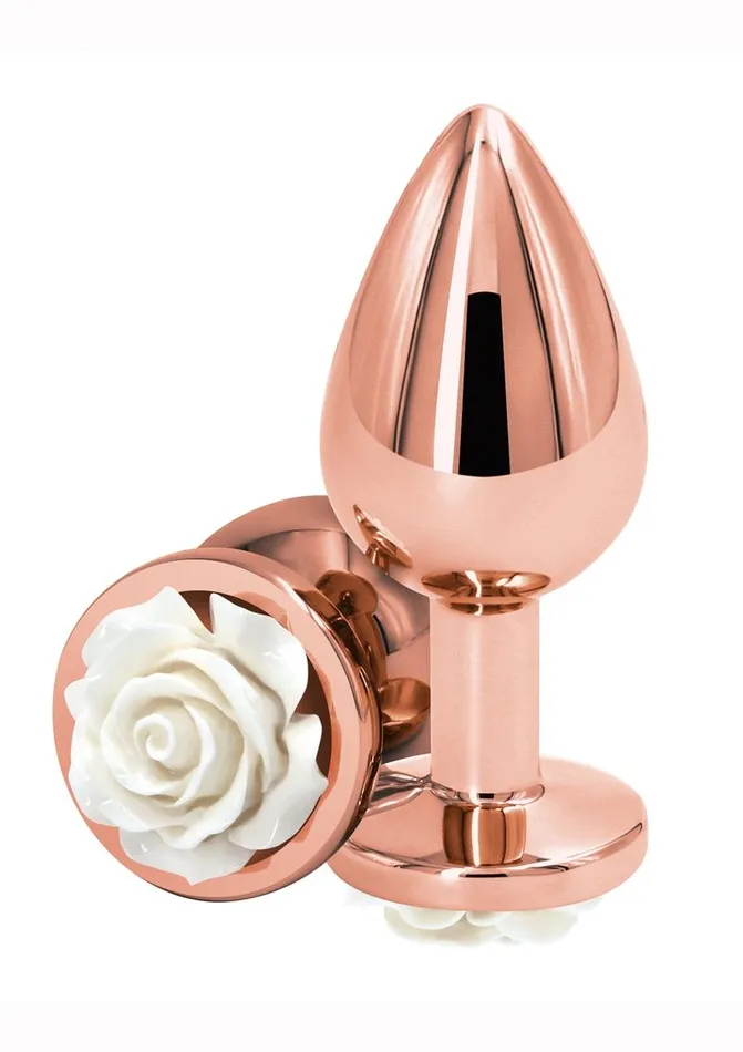 Rear Assets Anal Rear Assets Rose Aluminum Anal Plug