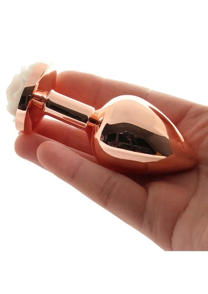 Rear Assets Anal Rear Assets Rose Aluminum Anal Plug