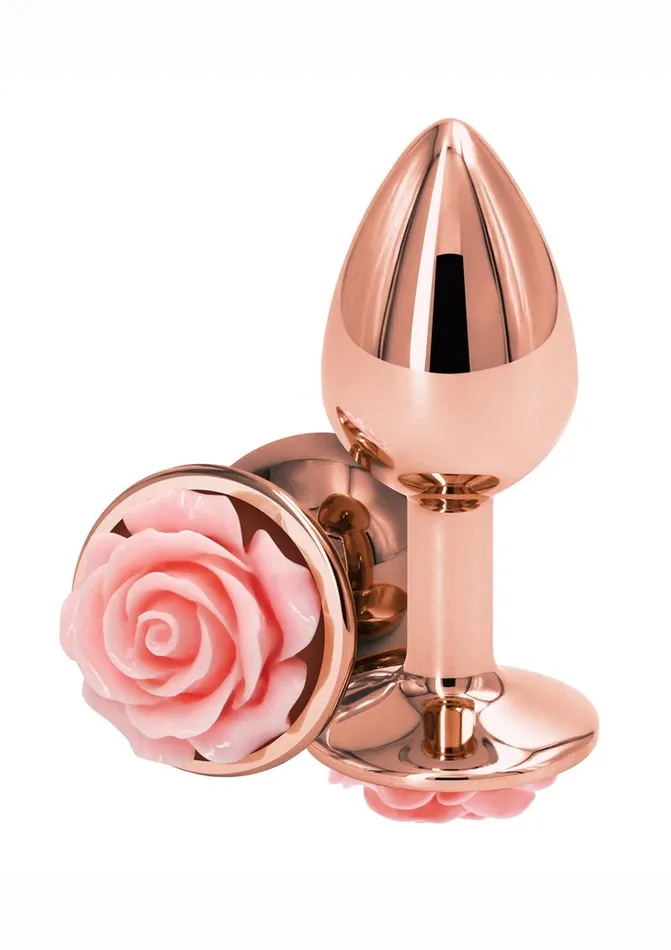Rear Assets Anal Rear Assets Rose Aluminum Anal Plug