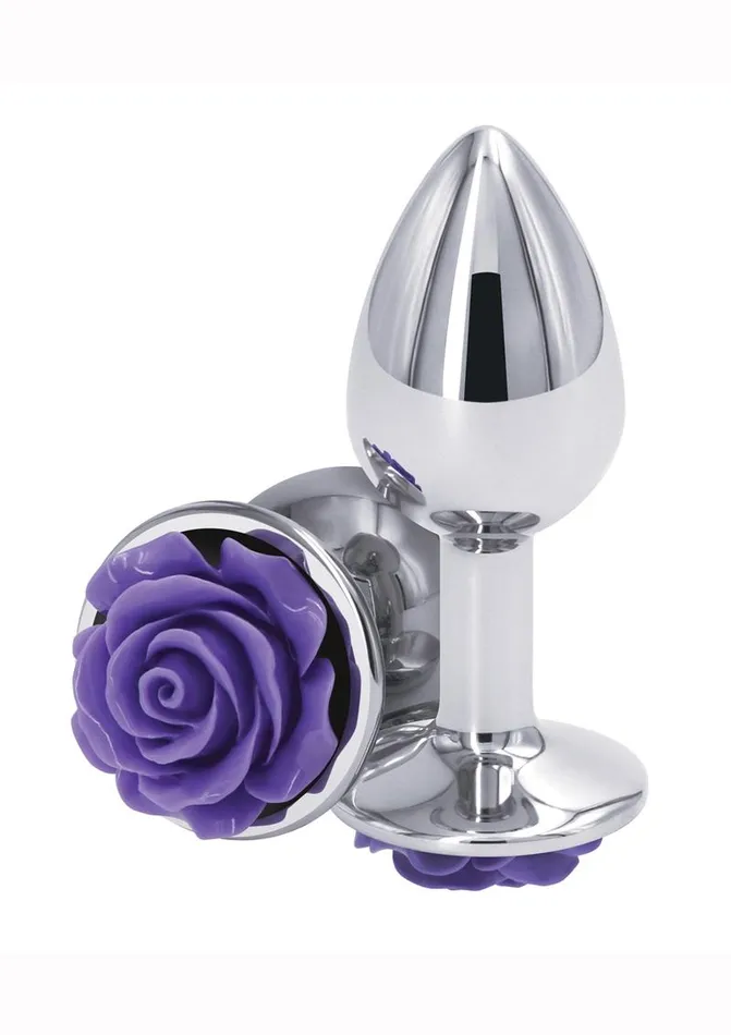 Rear Assets Anal Rear Assets Rose Aluminum Anal Plug