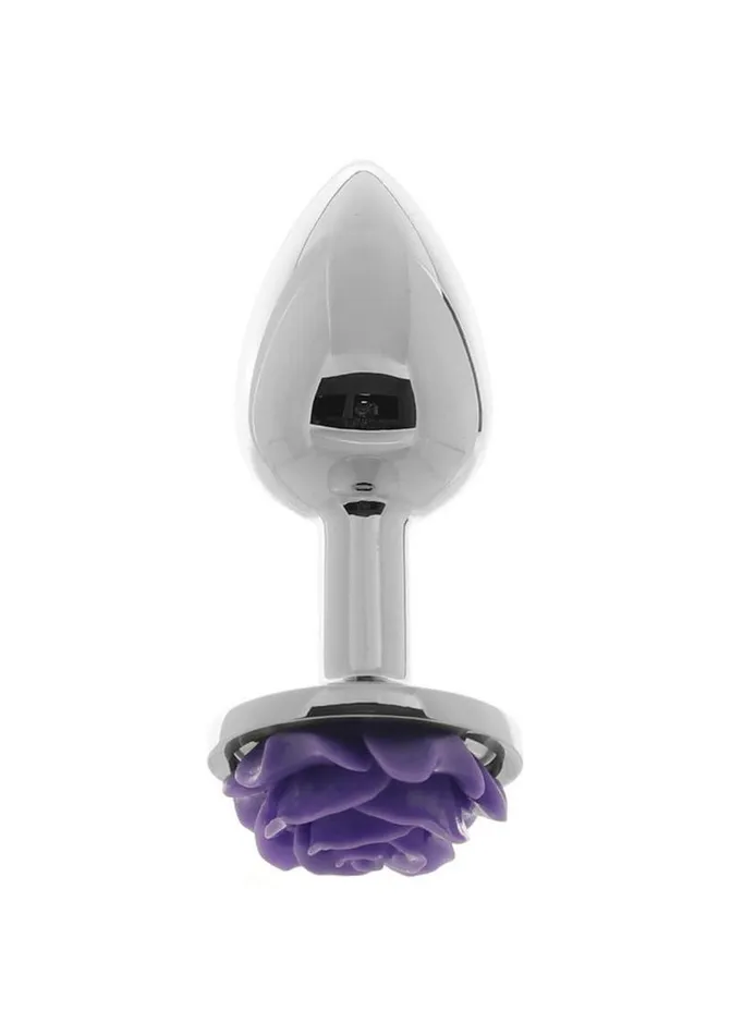 Rear Assets Anal Rear Assets Rose Aluminum Anal Plug